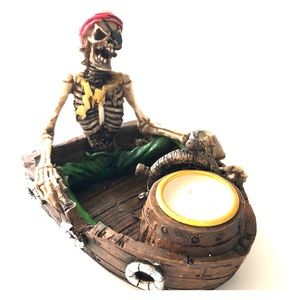 Pirate themed Candleholder